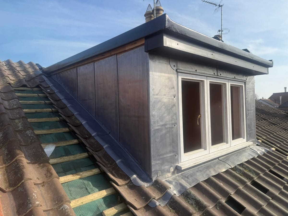 Lead roof, Bradwell
