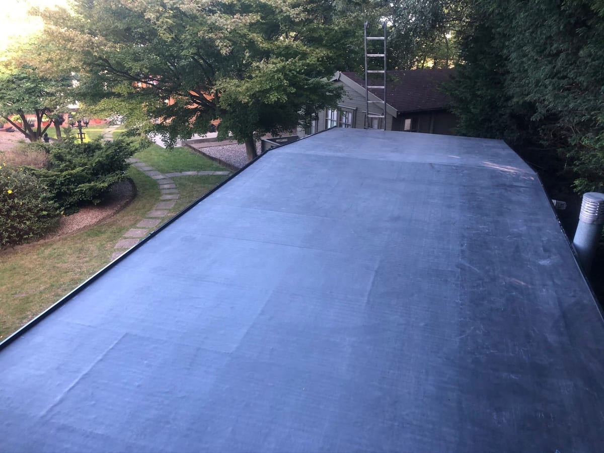 EPDM rubber flat roof, Carlton Colville