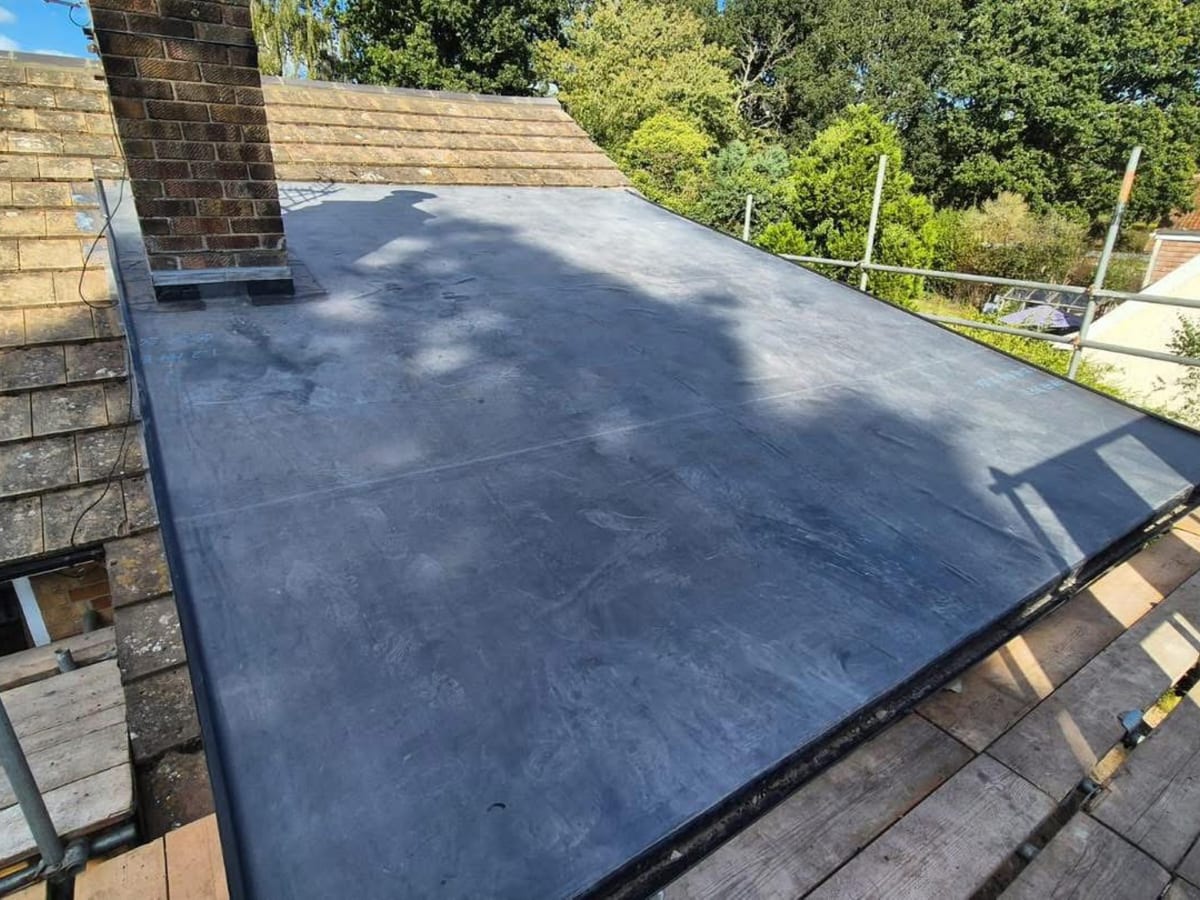 EPDM rubber flat roof, Carlton Colville