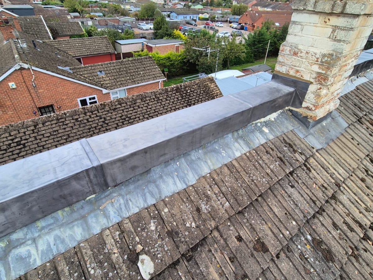Chimney and leadwork repair, Loddon