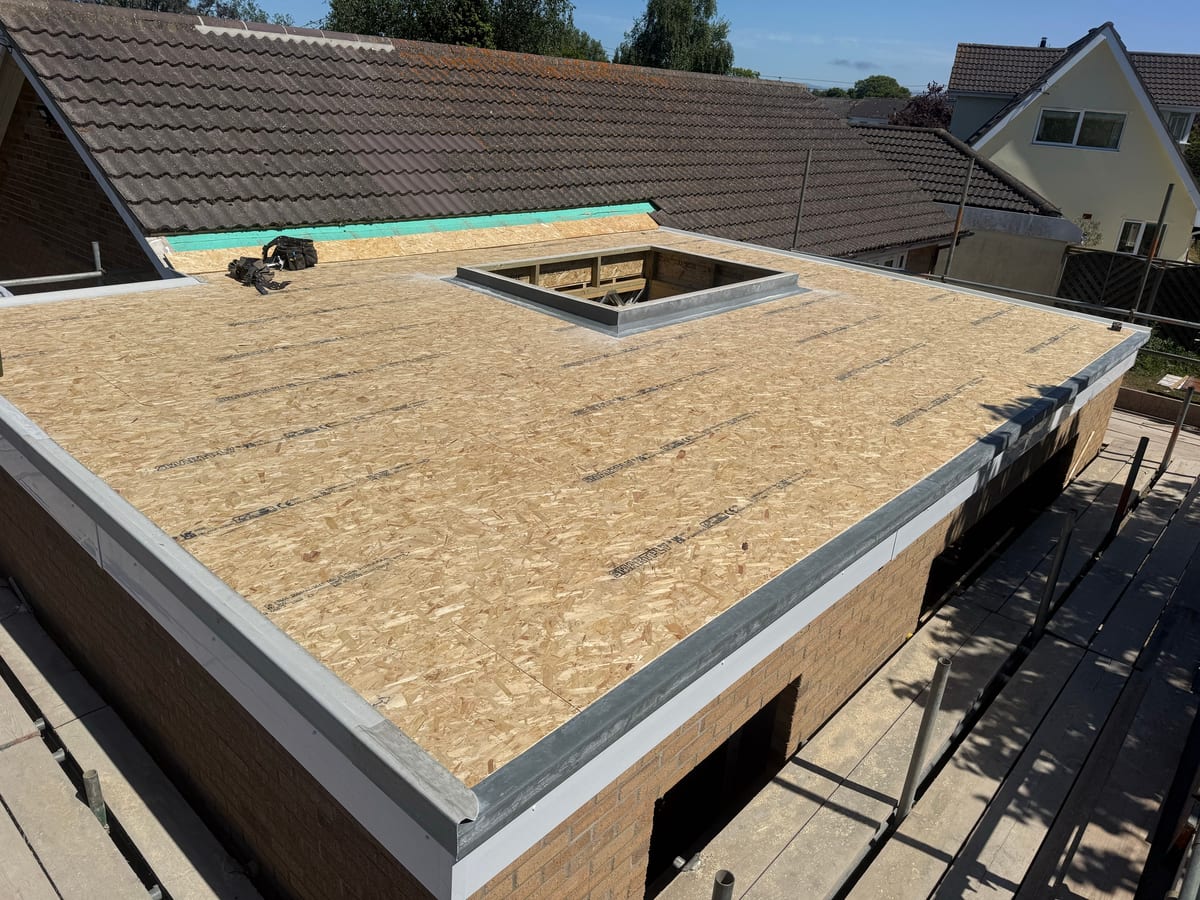 Flat roof structure, Worlingham
