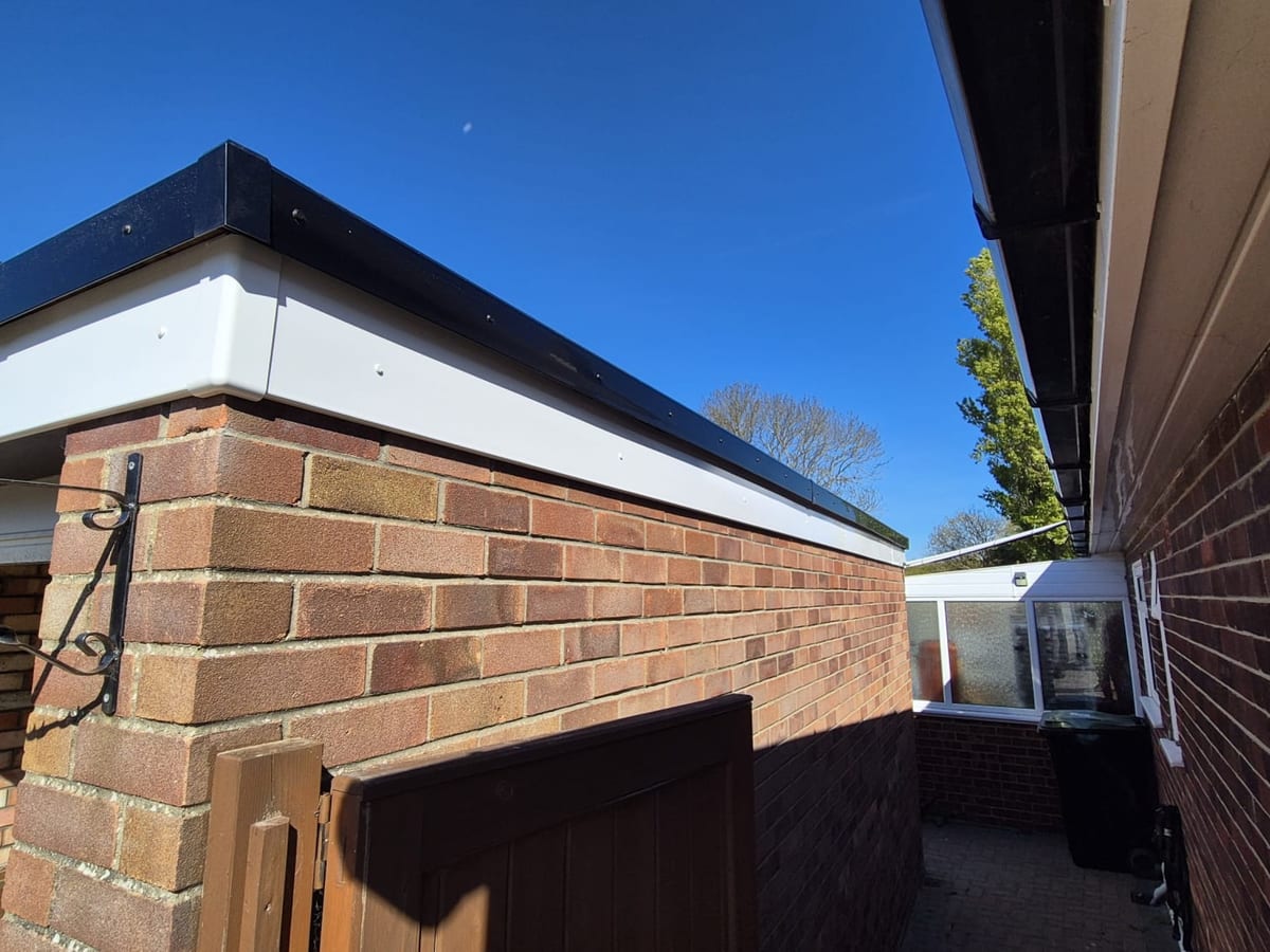 Fascias and guttering, Southwold