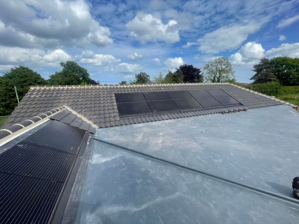 Solar panels, Oulton Broad